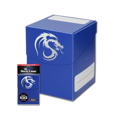 BCW Large Card Deck Box, Blue