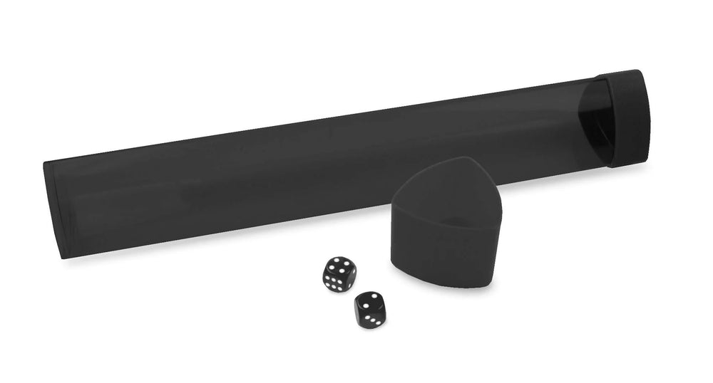 BCW Playmat Carry Tube Holder with Dice Cap, Smoke