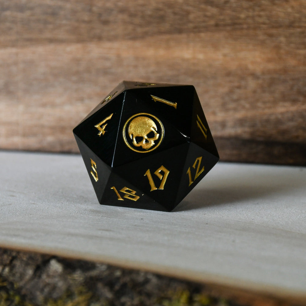 Misty Mountain Gaming Swamp Mana Spindown Metal D20