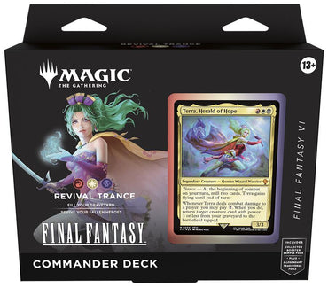 Magic the Gathering FINAL FANTASY Vi Revival Trance Commander Deck
