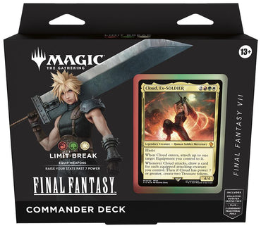 Magic the Gathering FINAL FANTASYV II Limit Break Commander Deck