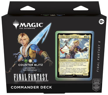 Magic the Gathering FINAL FANTASY X Counter Blitz Commander Deck