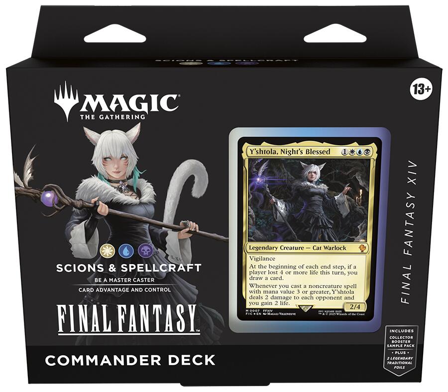 Magic the Gathering FINAL FANTASY XIV Scions & Spellcraft Commander Deck