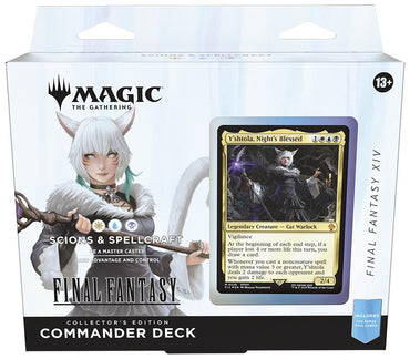 Magic the Gathering Final Fantasy XIV Scions & Spellcraft Commander Deck Collector's Edition