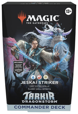 Magic the Gathering Tarkir: Dragonstorm Jeskai Striker Commander Deck