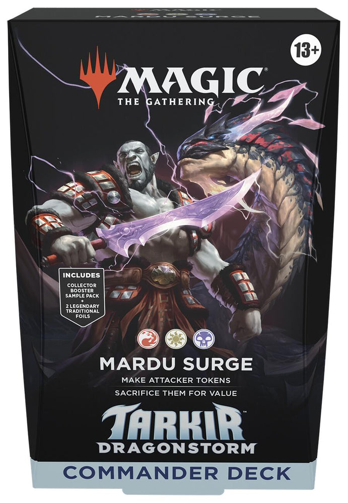 Magic the Gathering Tarkir: Dragonstorm Mardu Surge Commander Deck
