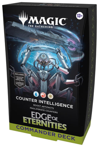 Magic the Gathering Edge of Eternities Counter Intelligence Commander Deck