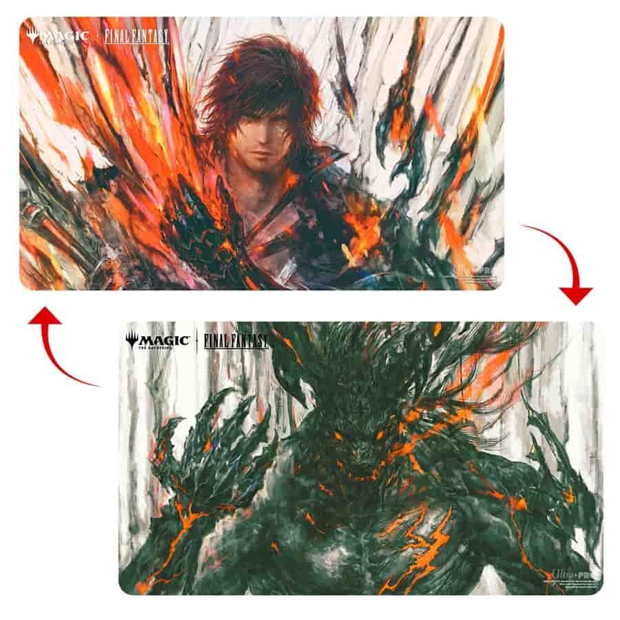 Ultra PRO MTG Final Fantasy Clive / Ifrit's Dominant Double Sided Playmat (Premium S)