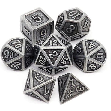Metal Dice, Antique Iron