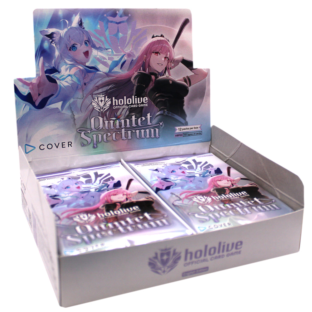 Hololive OCG Quintet Spectrum Booster Display Box