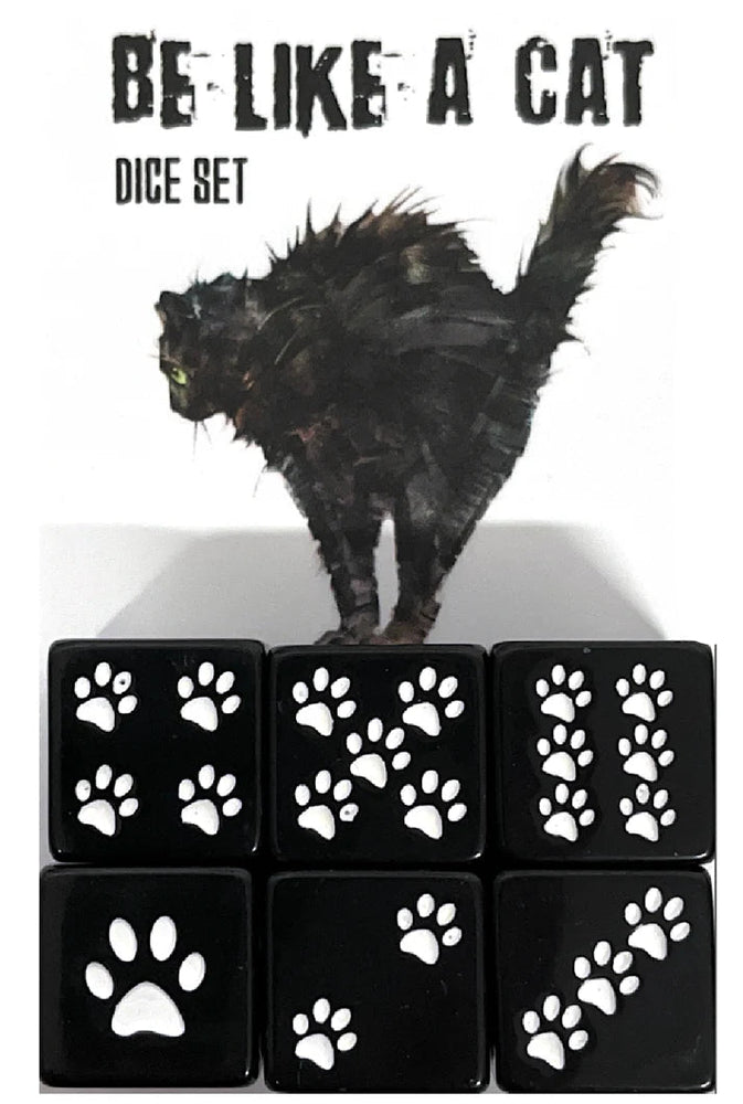 Be Like A Cat Dice Set