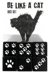 Be Like A Cat Dice Set