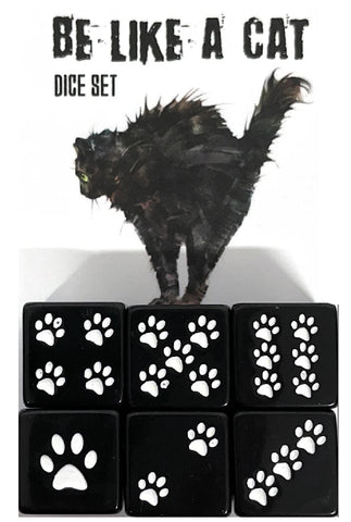 Be Like A Cat Dice Set