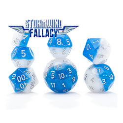 Gate Keeper Games 7-Die Set Double Dice, Stormwind Fallacy