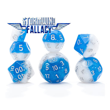 Gate Keeper Games 7-Die Set Double Dice, Stormwind Fallacy