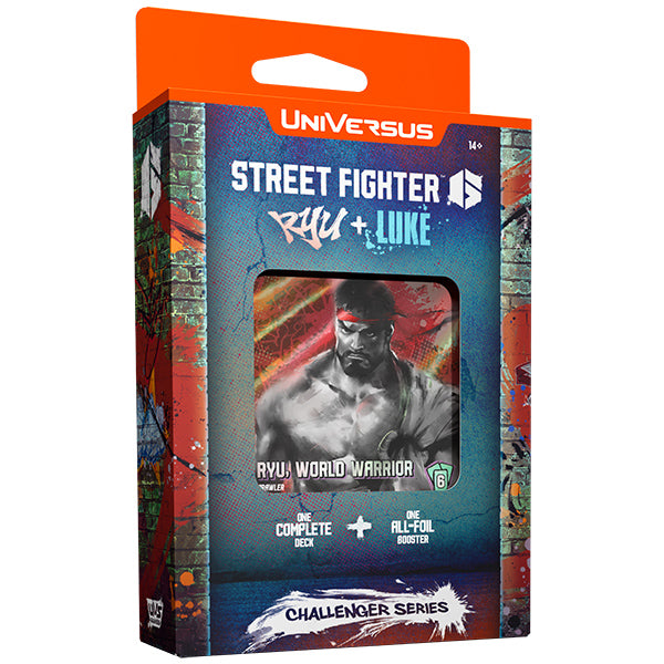 UniVersus CCG Street Fighter Ryu/Luke Challenger Series