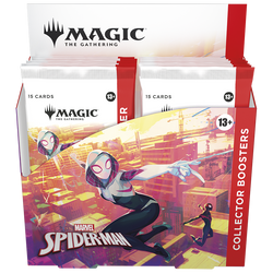 Magic the Gathering Marvel's Spider-Man Collector Booster Display Box