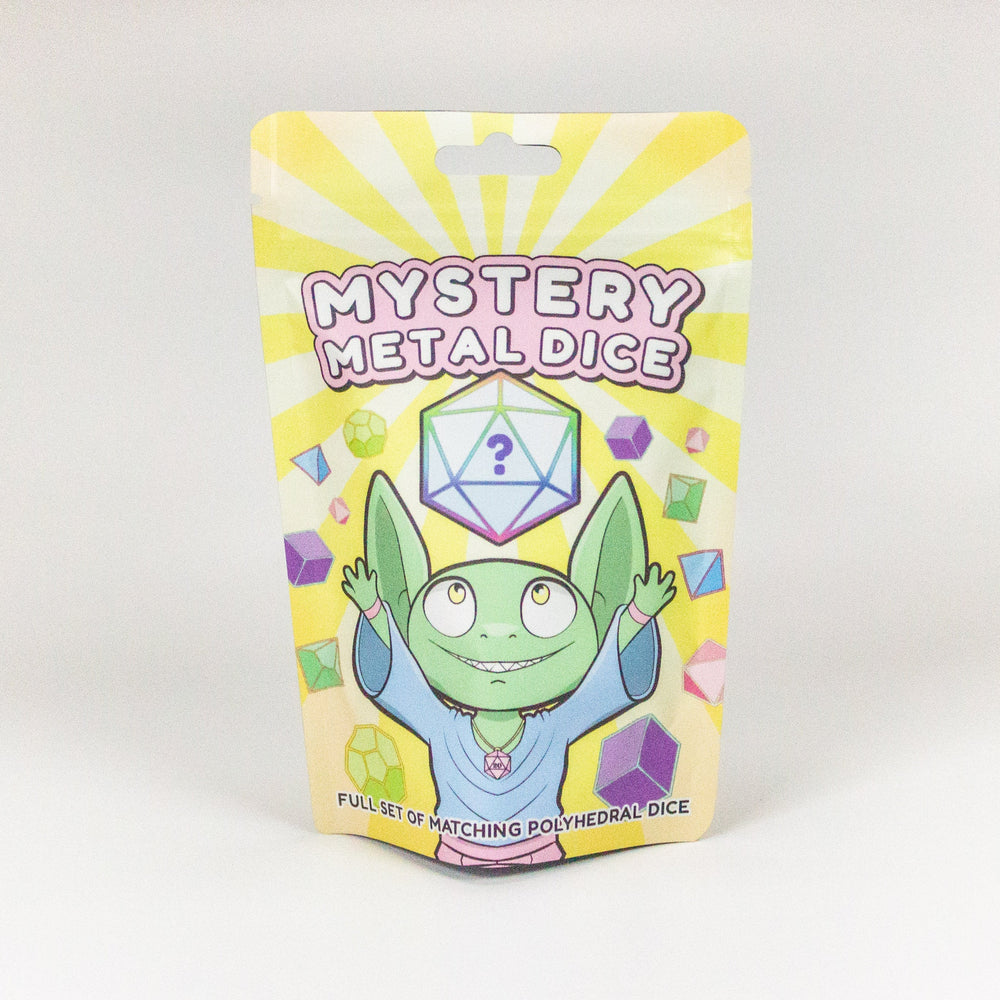 Mystery Dice Goblin Metal Mystery Dice Set