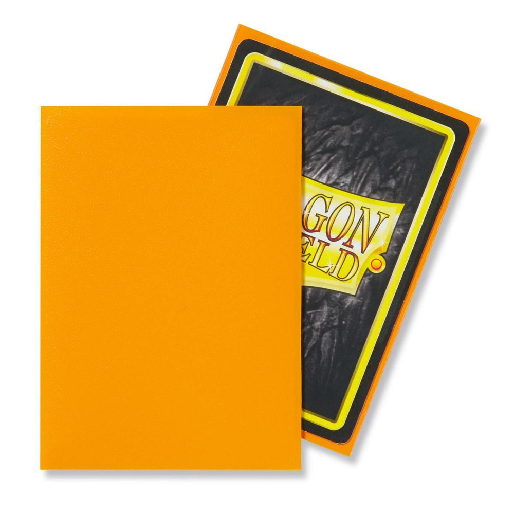 Dragon Shield: Standard 100ct Card Sleeves, Orange Matte