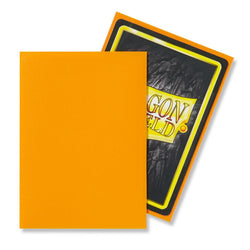 Dragon Shield: Standard 100ct Card Sleeves, Orange Matte