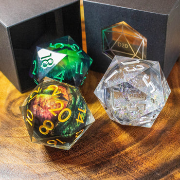 Mystery Dice Goblin Chunky Liquid Core D20
