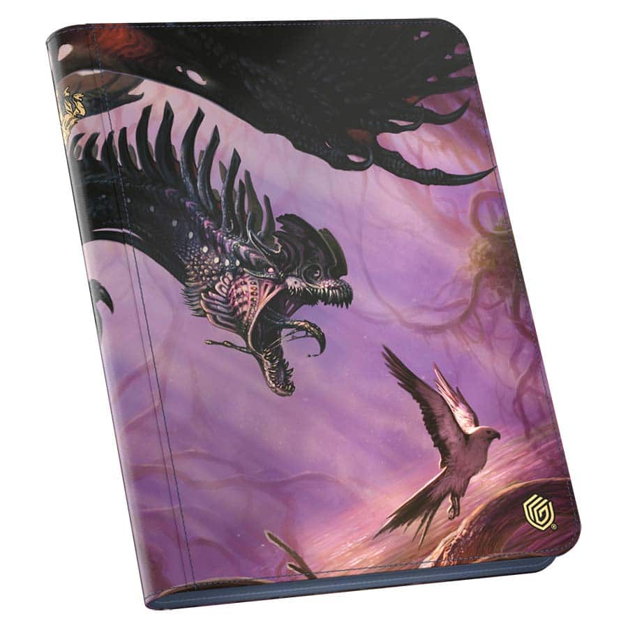 Zipfolio 360 Xenoskin MTG Tarkir Dragonstorm Feral Deathgorger Card Binder