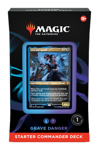 Magic the Gathering Grave Danger Starter Commander Deck