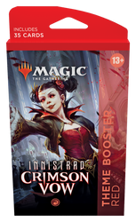 MTG Innistrad Crimson Vow Theme Booster, Red