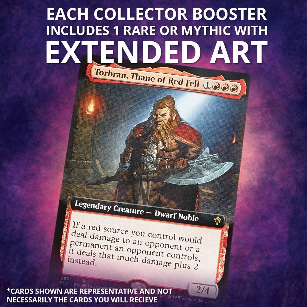 Magic the Gathering Throne of Eldraine Collector Booster Pack