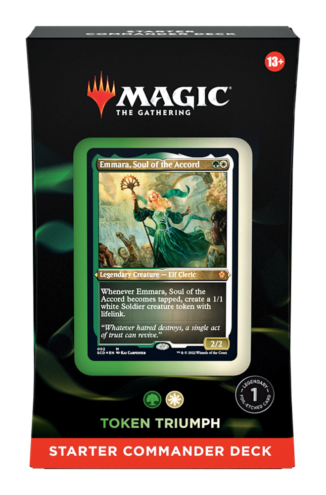 Magic the Gathering Token Triumph Starter Commander Deck