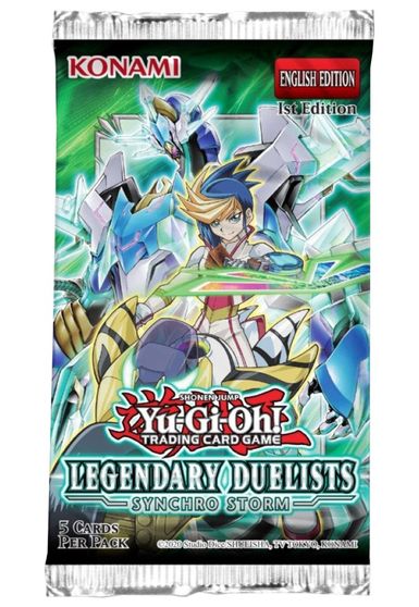Yu-Gi-Oh! TCG Legendary Duelists: Synchro Storm Booster Pack (1st Edition)