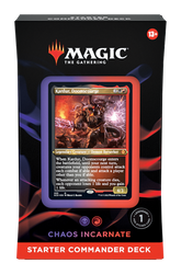Magic the Gathering Chaos Incarnate Starter Commander Deck