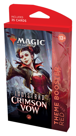 MTG Innistrad Crimson Vow Theme Booster, Red