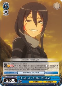 Look of a Sadist, Pitohui (GGO/S59-E075 R) [Gun Gale Online]