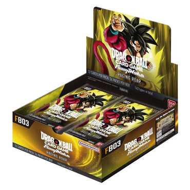 Dragon Ball Super: Fusion World Raging Roar Booster Box Display