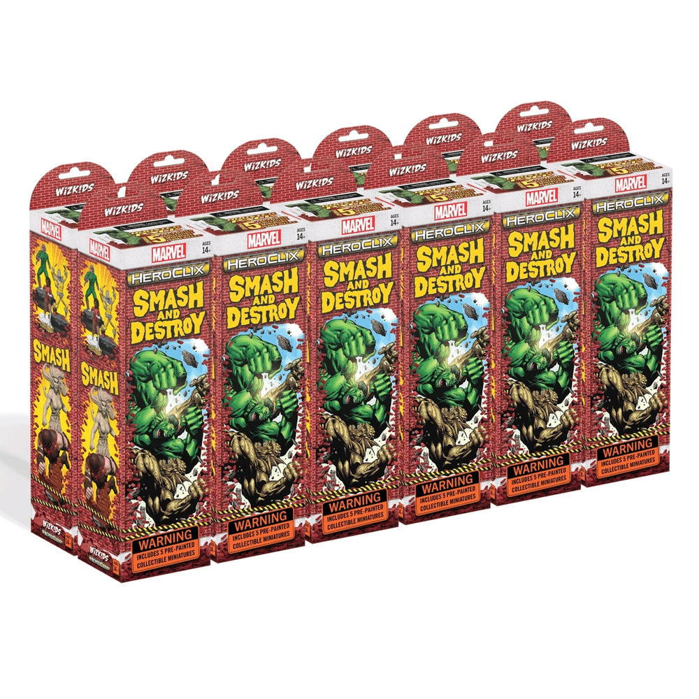 HeroClix Marvel Smash and Destroy Booster Brick
