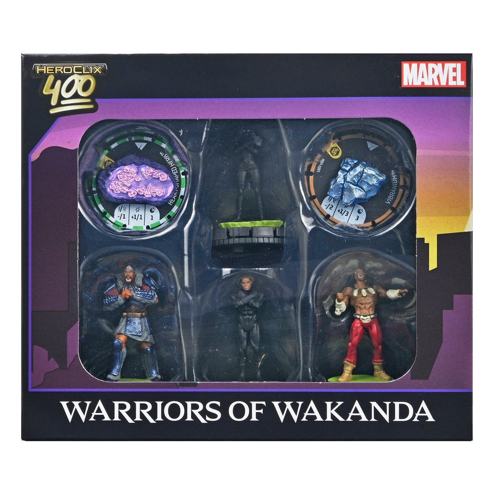 Marvel HeroClix 400 Warriors of Wakanda Figures