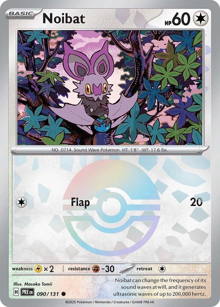 Noibat (090/131) (Poke Ball Pattern) [Scarlet & Violet: Prismatic Evolutions]