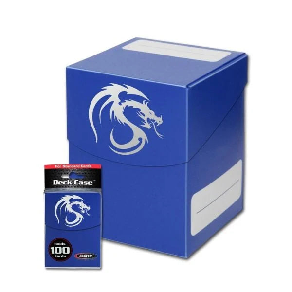 Large Card Deck Case, Blue