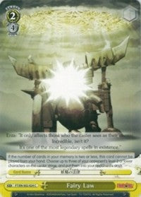 Fairy Law (FT/EN-S02-024 C) [Fairy Tail ver.E]