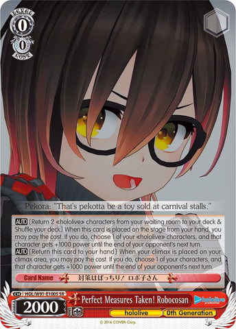Perfect Measures Taken! Robocosan (HOL/W91-E100S SR) [hololive production]