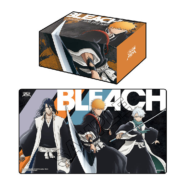 Union Arena: Bleach Thousand-Year Blood War Playmat & Half Storage Box Set