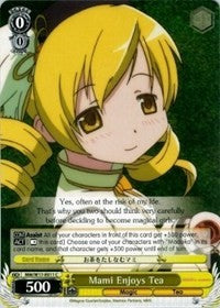 Mami Enjoys Tea (MM/W17-E011 C) [Puella Magi Madoka Magica]