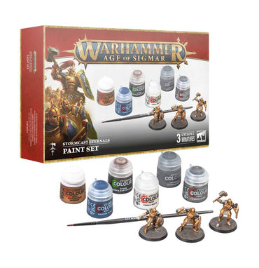 Warhammer Age of Sigmar Stormcast Eternals & Paint Set
