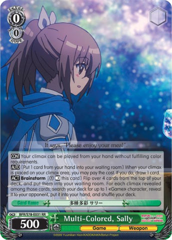 Multi-Colored, Sally (BFR/S78-E031 RR) [BOFURI: I Don't Want to Get Hurt, so I'll Max Out My Defense]