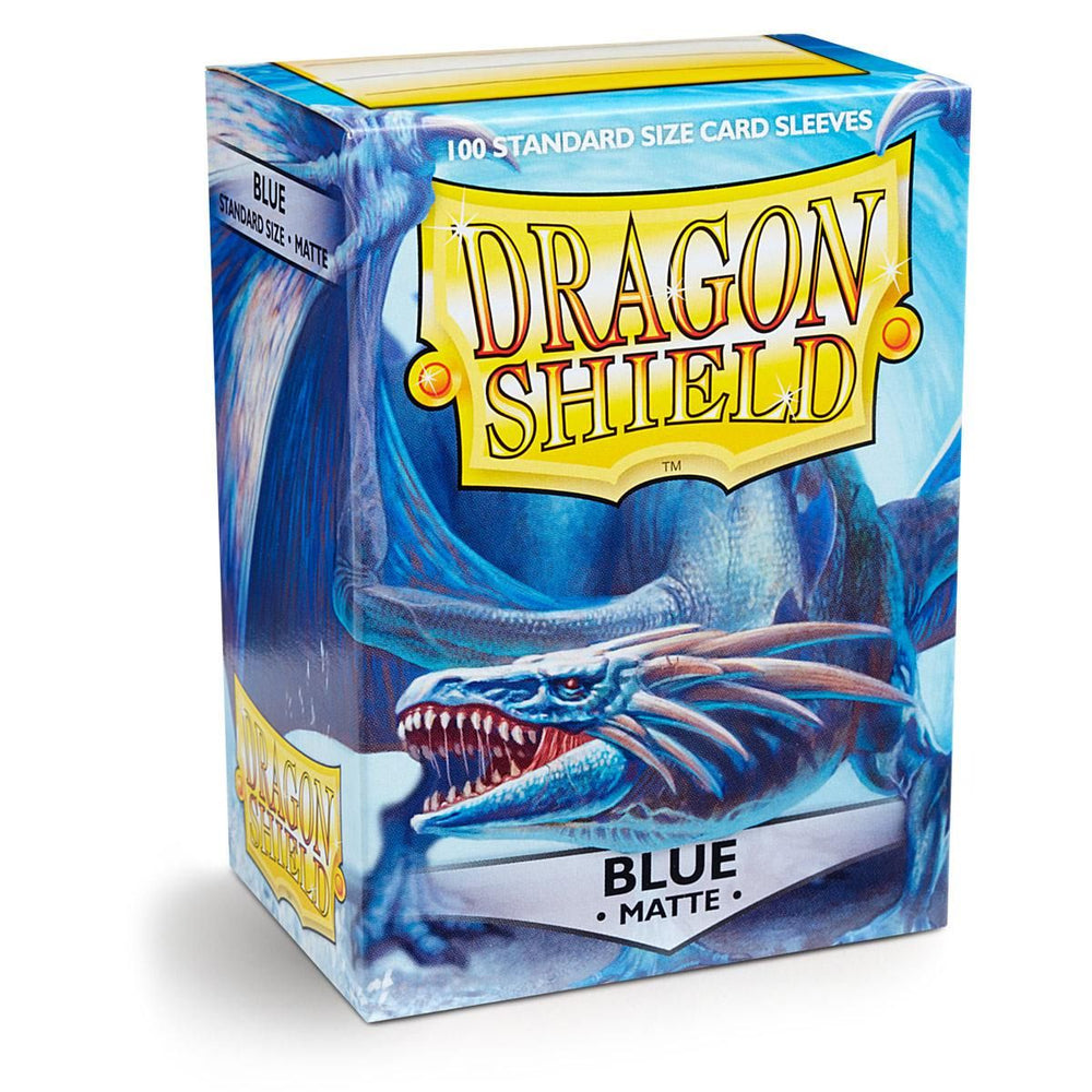 Dragon Shield: Standard 100ct Sleeves - Blue (Matte)