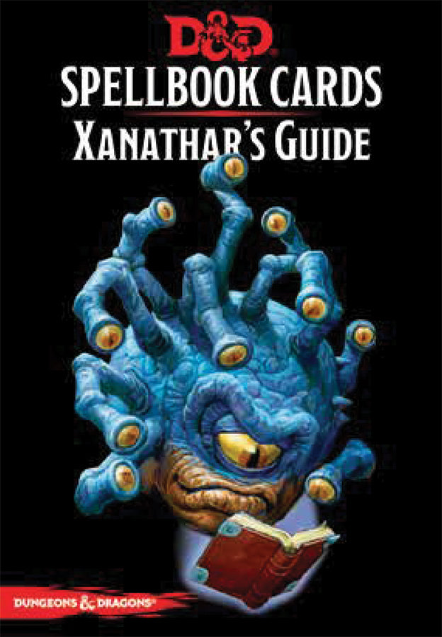 Dungeons & Dragons RPG: Spellbook Cards Xanathar`s Guide to Everything Deck (95 cards)