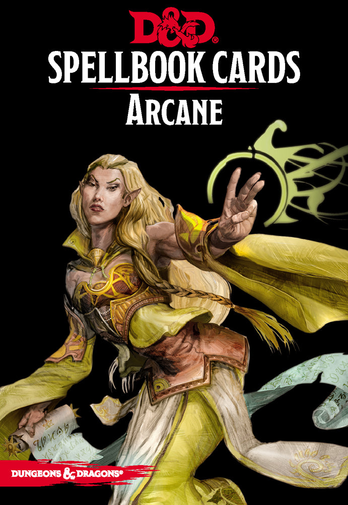 Dungeons & Dragons RPG: Arcane Deck Spellbook Cards (253 cards)