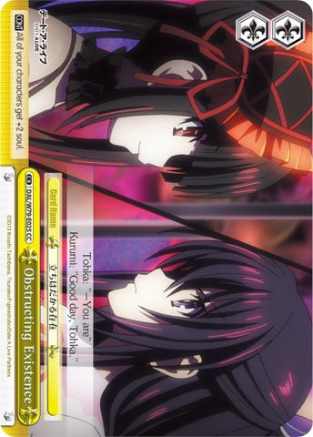 Obstructing Existence (DAL/W79-E025 CC) [Date A Live]