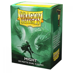 Dragon Shield: Standard 100ct Sleeves - Might (Dual Matte)